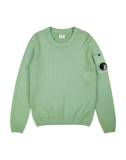 C. p. Company Undersixteen Kid Boy Sweater Green Size 10 Wool