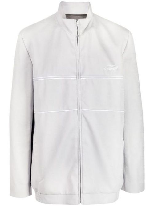 Logo print track jacket