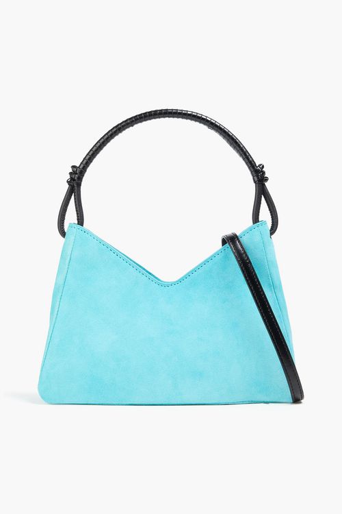 Valerie suede shoulder bag