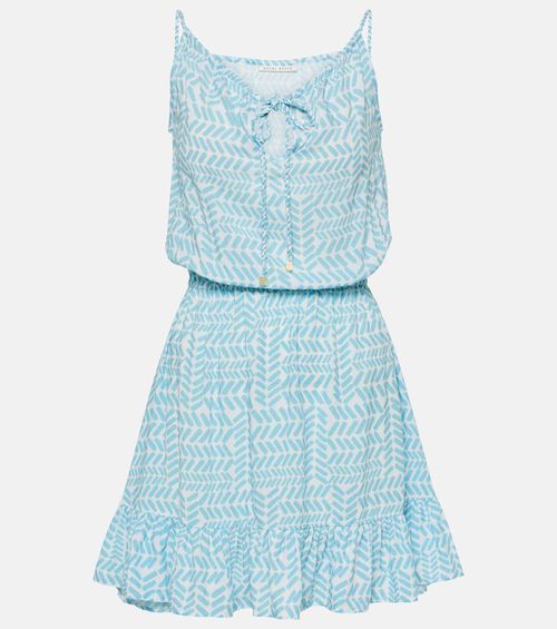 Zanzibar printed minidress