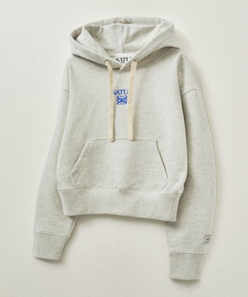 Apero Pocket Hooded T-Shirt Oatmeal 