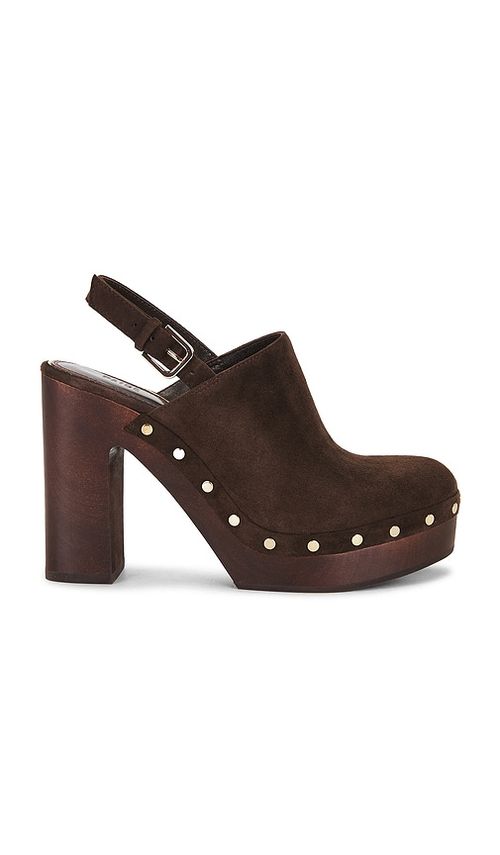 PAIGE Marcela Clog Pump in Chocolate. 10. Also