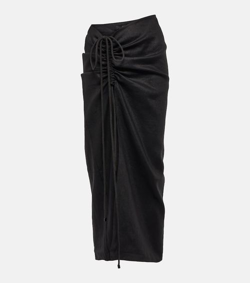 Josefina linen maxi skirt