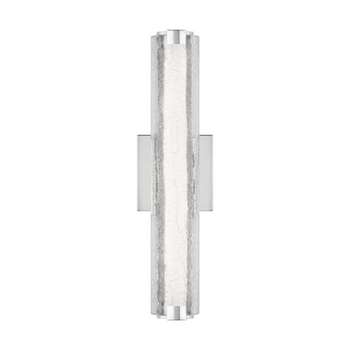 Visual Comfort Studio Cutler LED Bathroom Vanity Light in Chrome