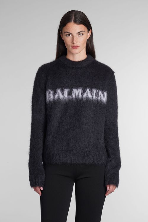 발망 여성 Knitwear In Black Mohair 13638893