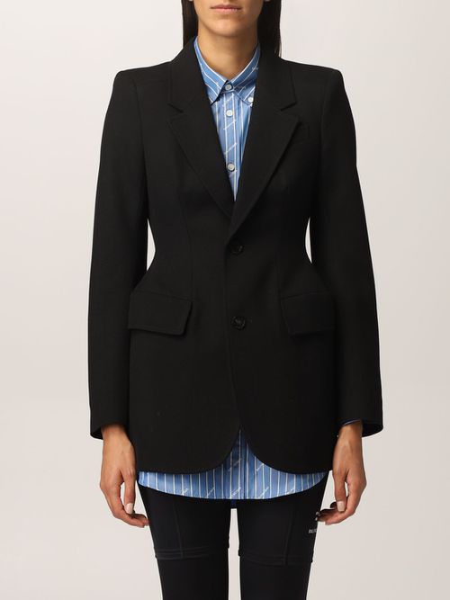 Structured tailored blazer - Black