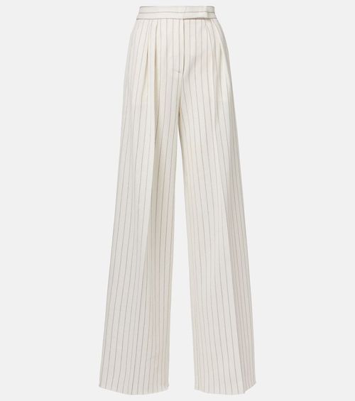 Clarion cotton and linen straight pants