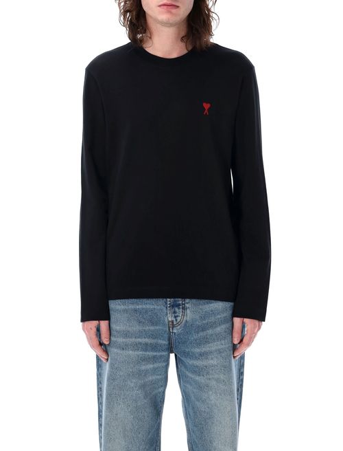Ami of Coeur Organic Cotton Long-Sleeve T-Shirt with Classic Fit