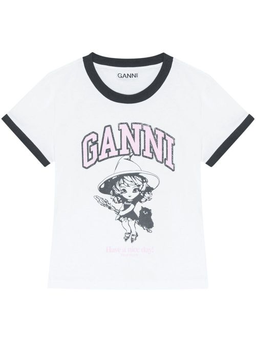 Graphic-print T-shirt - White