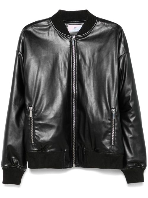 Butterlies bomber jacket - Black