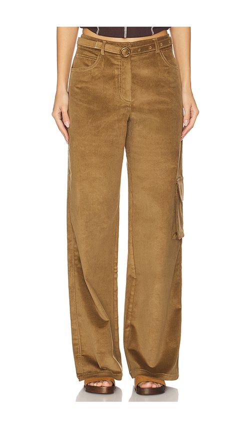 SIEDRES Violette Pant in Brown. 40. Also