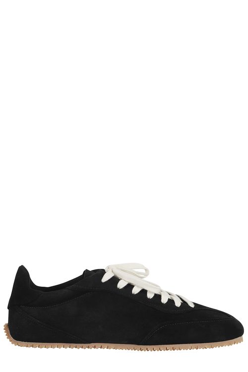 Daze Runner Black Suede Leather Calzature - Men