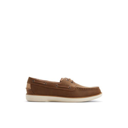 Hull 2 Eye Boat Shoe in Tan