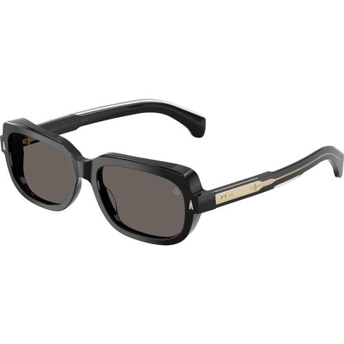 Moncler Unisex Moncler ME6008 SUNTRAP 300187 Gafas de sol Acetato Negro Gris Pillow Norma