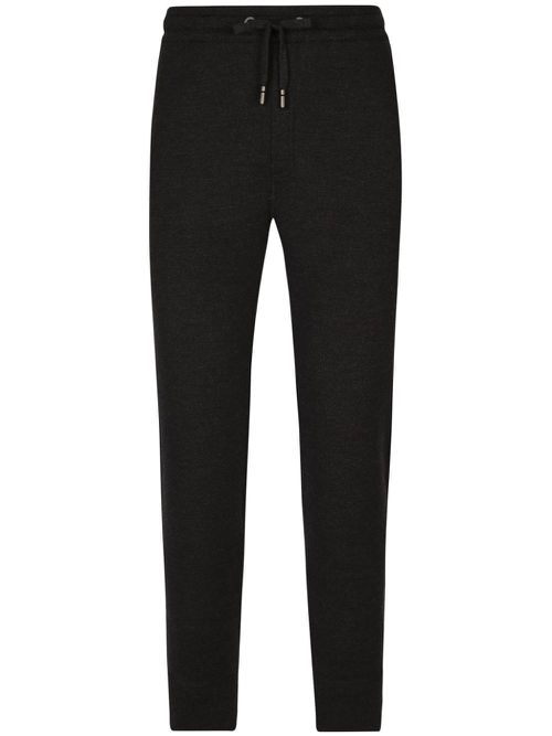 Knitted track pants - Grey