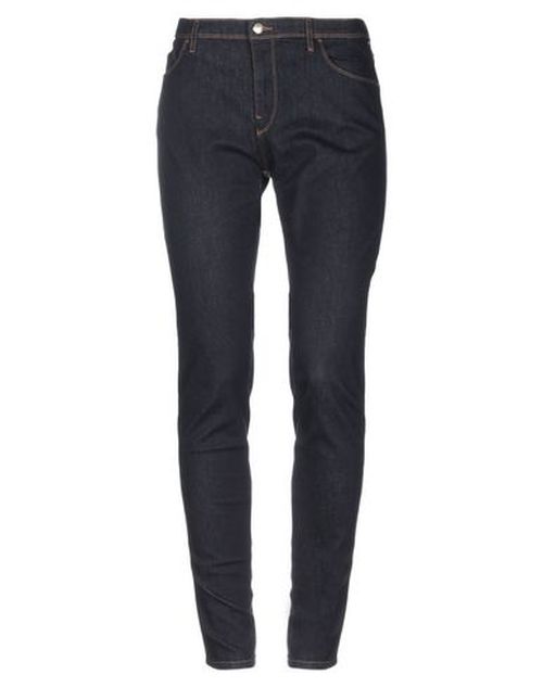 Woman Jeans Blue Size 33 Cotton, Polyester, Elastane