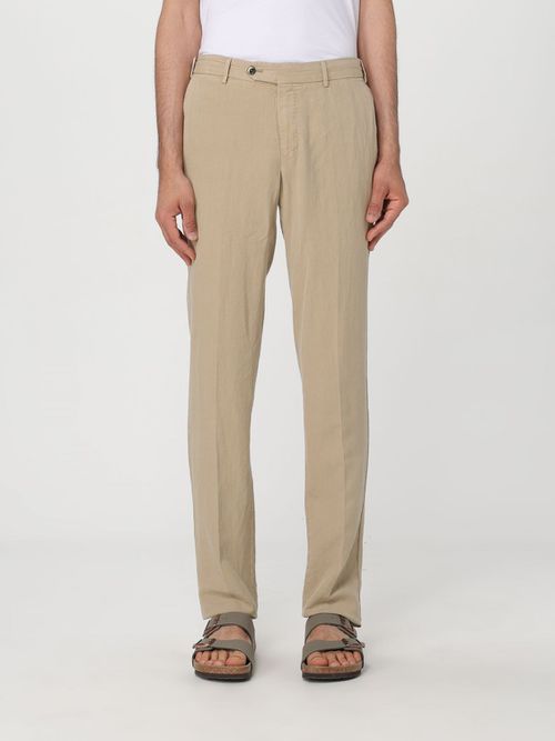 Pants Men color Beige
