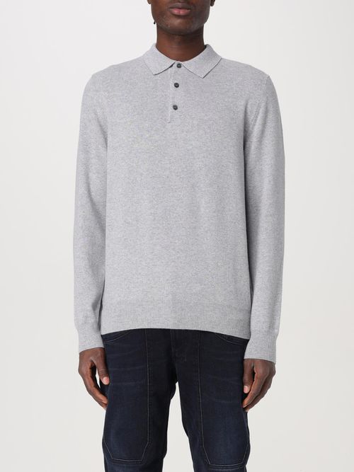 Polo Shirt Men color Grey