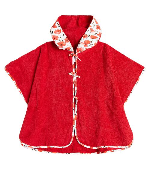Suncracy Floral cotton cape