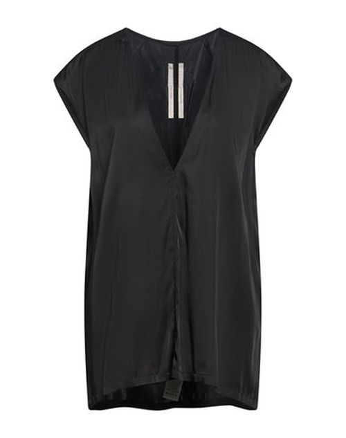 Woman Top Black Size 6 Acetate, Viscose