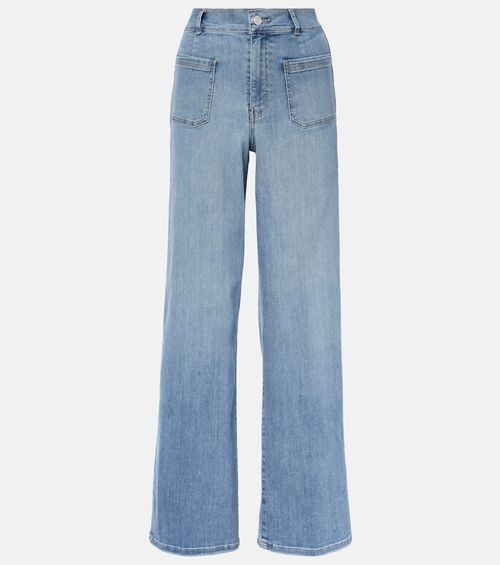 Le Slim Palazzo wide-leg jeans