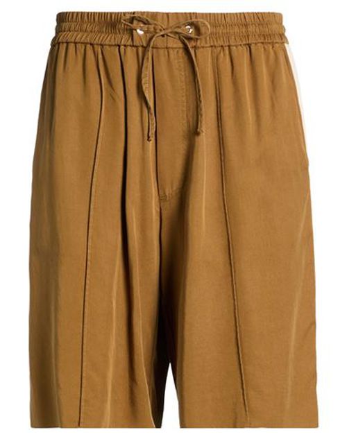 Bermuda Tessuto Man Shorts & Bermuda Shorts Khaki Size M Lyocell
