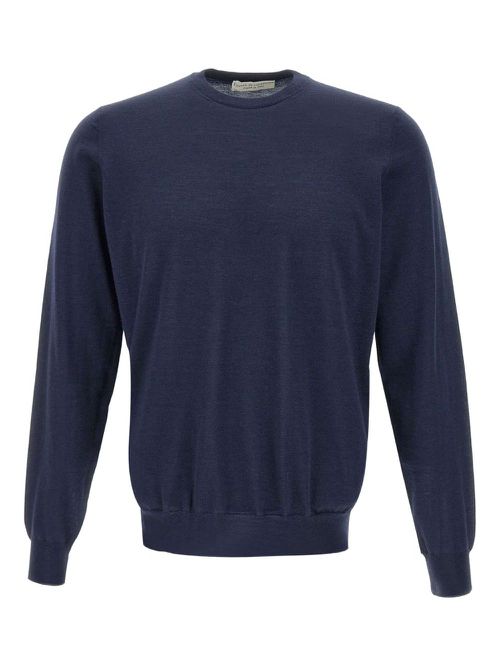 Merino wool sweater - Blue
