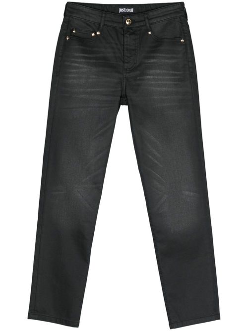 Coated skinny jeans - Black