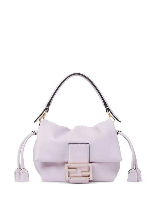 Fendi Mamma Baguette Small Nappa Leather Bag