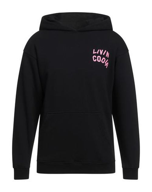 Livincool Man Sweatshirt Black Size L Cotton