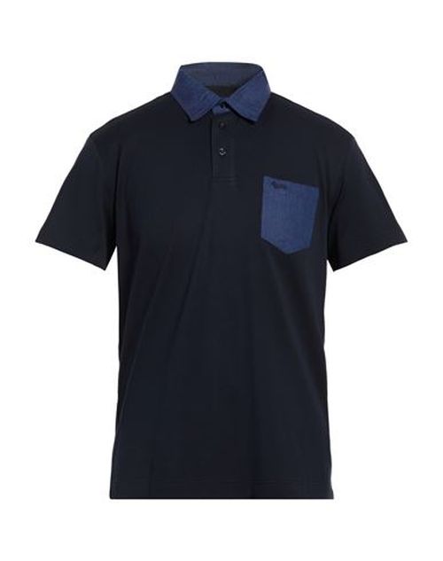 Man Polo shirt Midnight blue Size M Cotton