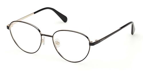 Max & Co. MO5191 001 Women’s Eyeglasses Black  51 - Blue Light Block Available