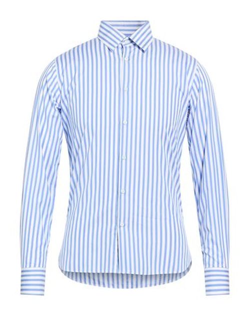Man Shirt Slate blue Size 15 Cotton