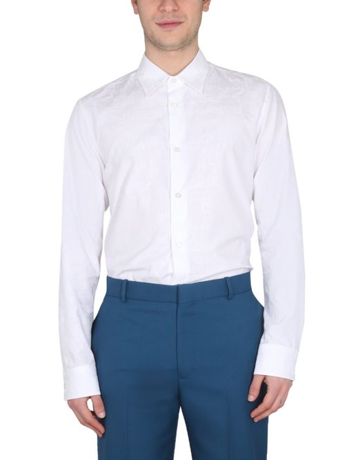 White Regular Logo Shirt