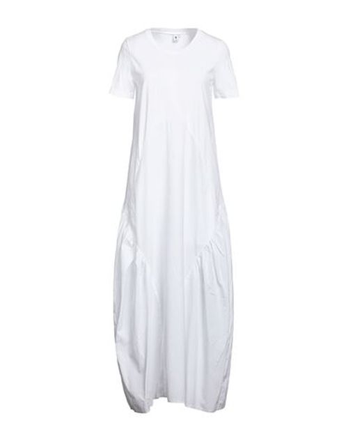 Woman Maxi dress White Size M Cotton