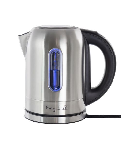 1.7Liter Stainless Steel Electric Tea Kettle with 5 Preset Temperature - Silver