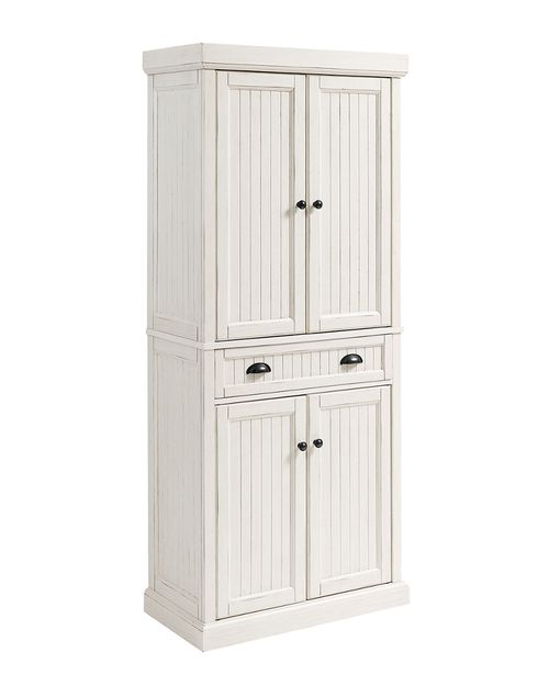 Seaside 71in White Kitchen Pantry