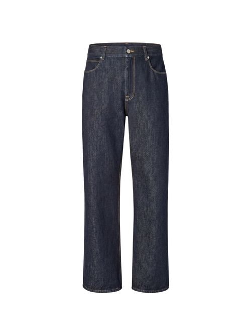 Men's Regular Washed Denim Pants
