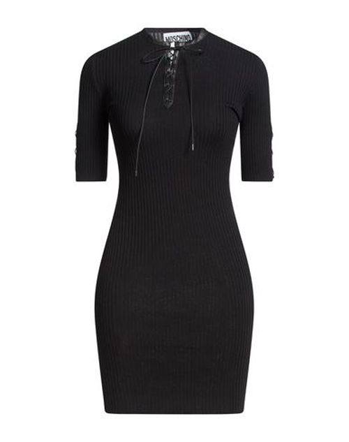 Woman Mini dress Black Size 2 Virgin Wool
