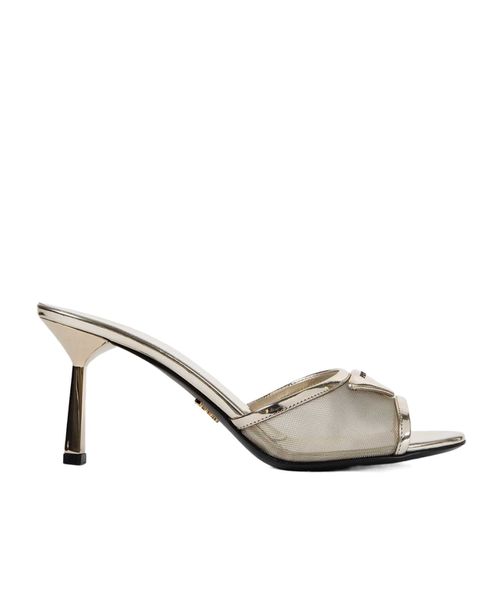 Open-toe high-heeled sandals