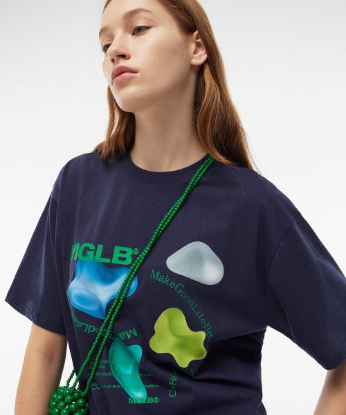 Fluid Graphic Box Tee