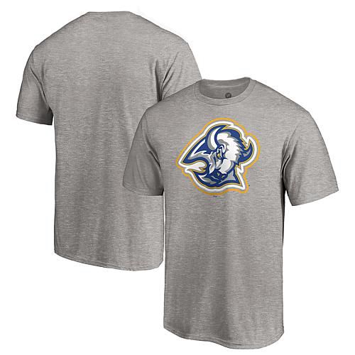 Men's Fanatics Heather Gray Buffalo Sabres Special Edition Secondary Logo T-Shirt - Size Large