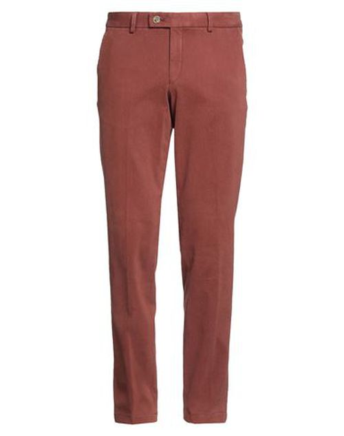 Man Pants Brick Size 36 Cotton, Elastane
