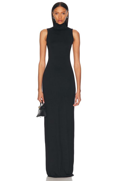 Eterne Harlow Maxi Dress in Black - Black.  XS also in L, M