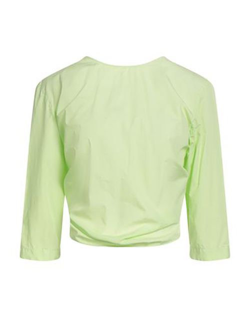 Woman Top Lime green Size M Cotton